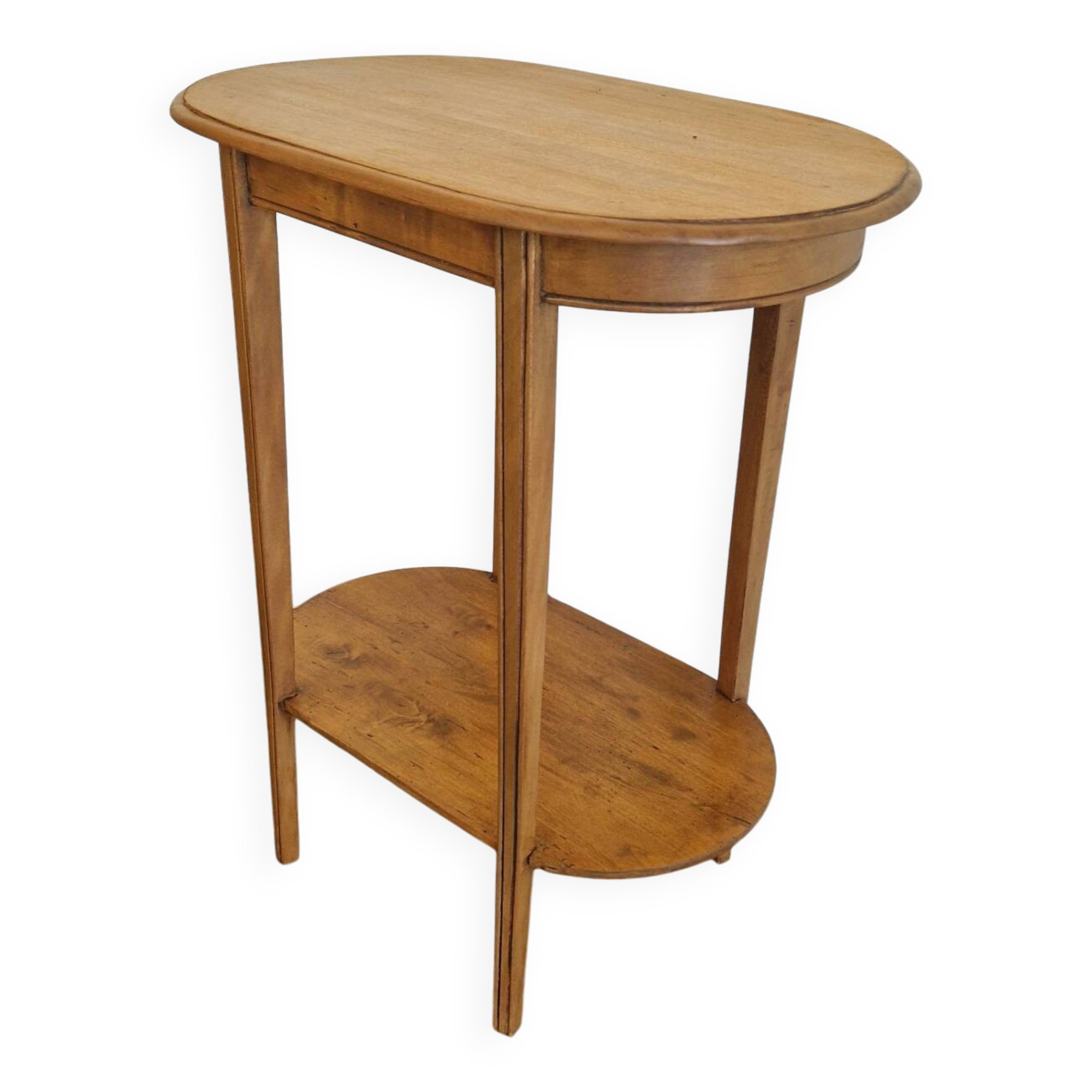 Vintage side table solid wood - 1940s/1950s