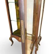 Elegant antique display cabinet, dating to 19th century