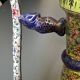 Chinese ewer in painted enamel on copper – floral decoration - Canton 18