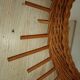 Wicker sun mirror