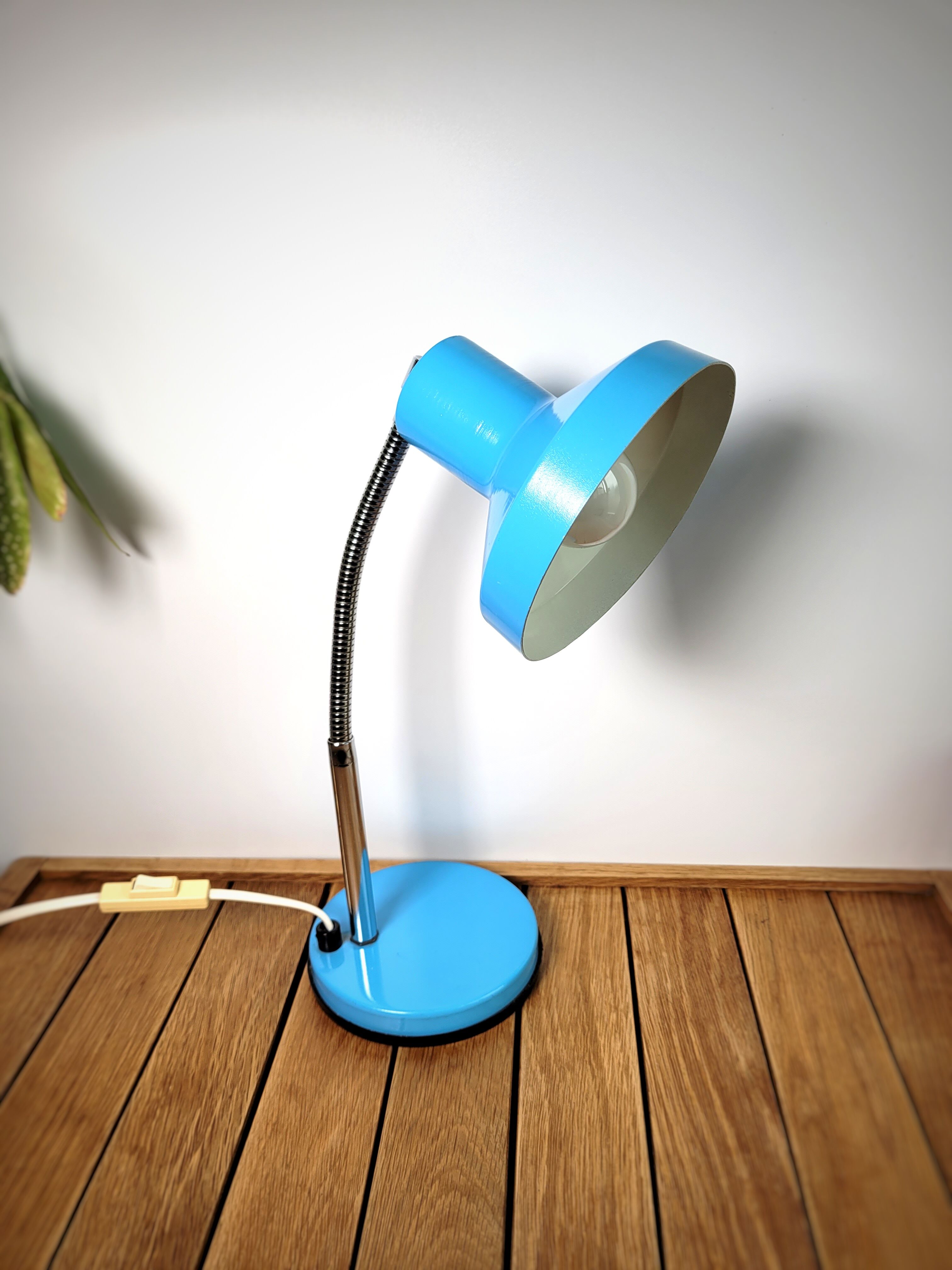 Blue laying lamp