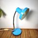 Lampe à poser bleue