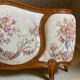 Bed frame basket Louis XV