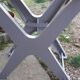 Industrial iron table