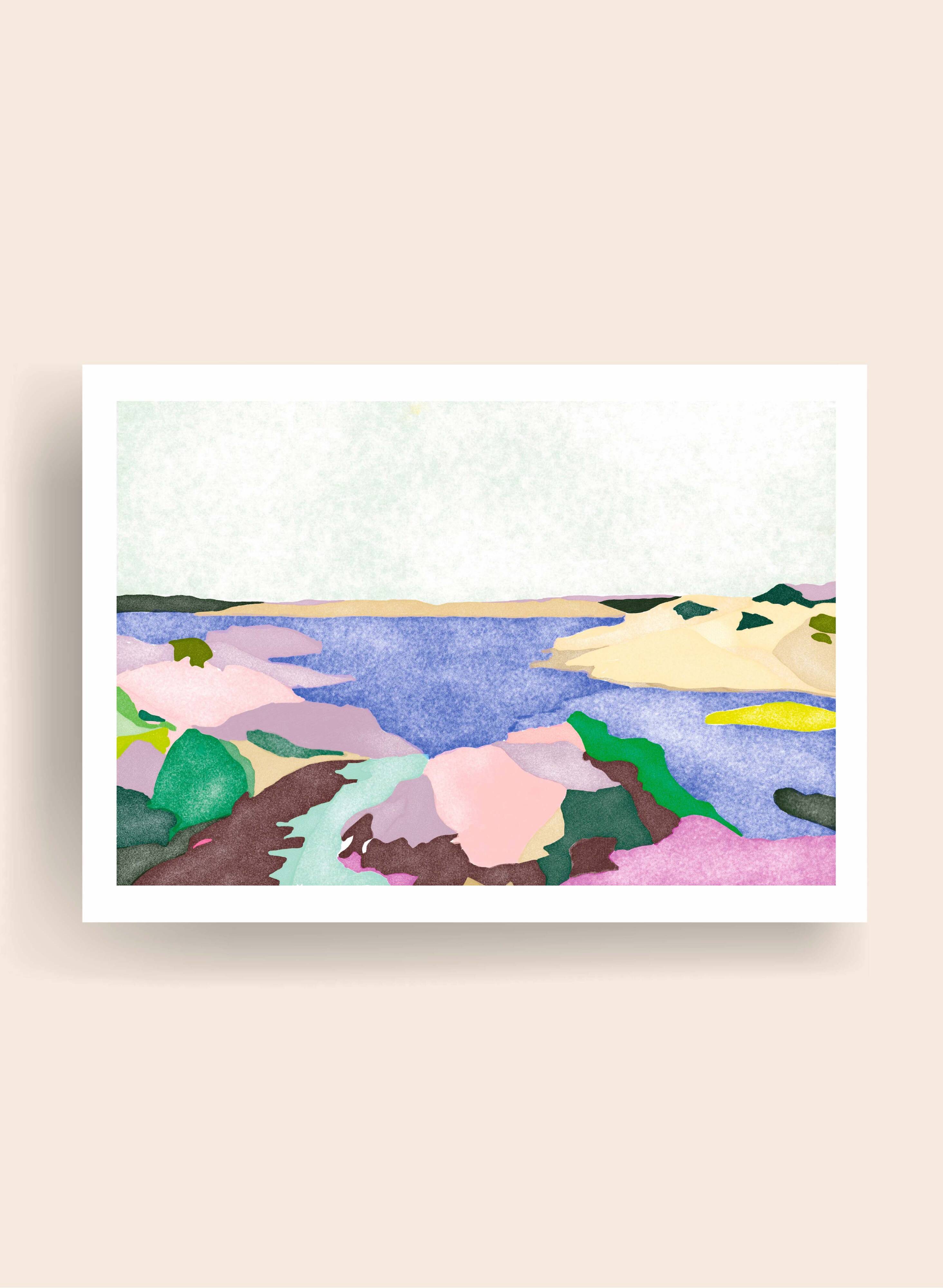 The Sea 2 - Illustration A4