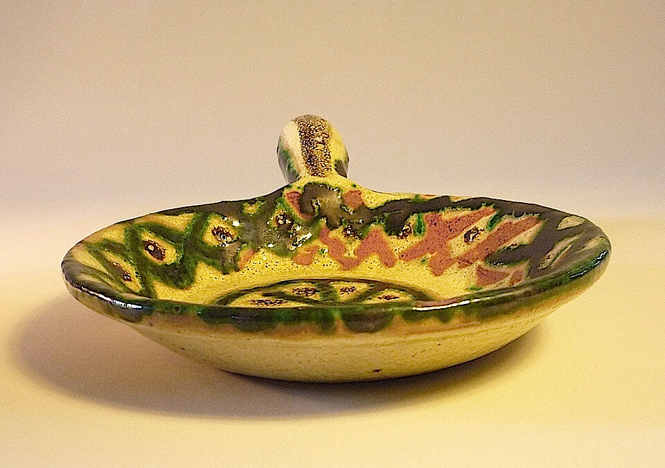 1950 Picault ceramic dish (ramekin)