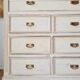 Haberdashery workbench - high chest of drawers - tallboy