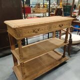 Old oak shelf console