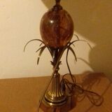 Lamp eggs whiskey in bronze