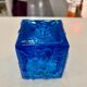 Candlestick - Bohemian glass - Vladislav - Czechoslovakia - 1970