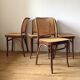 4 chaises 811 Hoffman Thonet