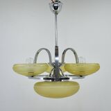 Art Deco Chandelier, Czechoslovakia , 1930s