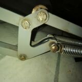 Industrial lamp desk architect 2 arms 1960 1970