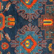 Tapis ancien persan Malayer couloir 109x525 cm
