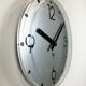 Vintage Office Wall Clock from Pragotron, 1980s