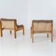 Paire de fauteuils "Neapel" en pin