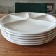 Fondue plates Le Creuset