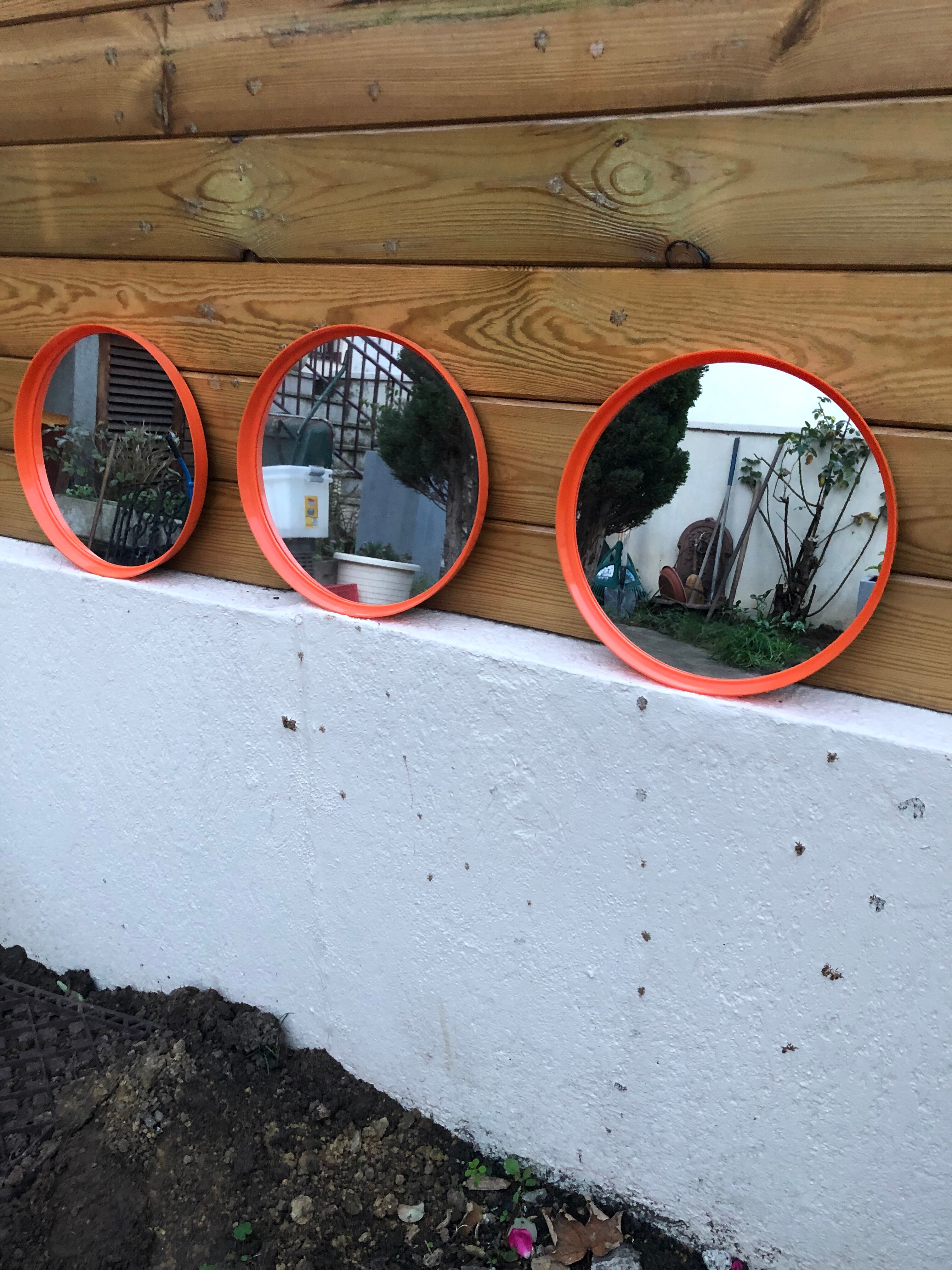 Set of 3 mirrors