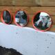 Set of 3 mirrors