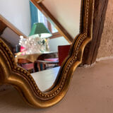 Baroque style gold mirror