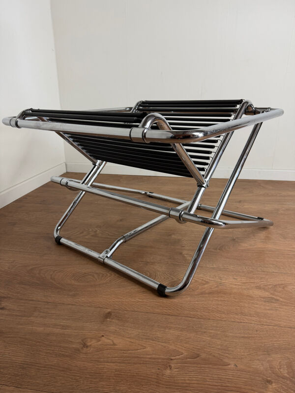 Fauteuil basculant attribué à Ron Arad – Italie, années 1980