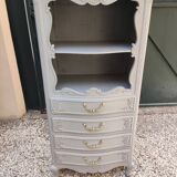 Rag picker four oak drawers