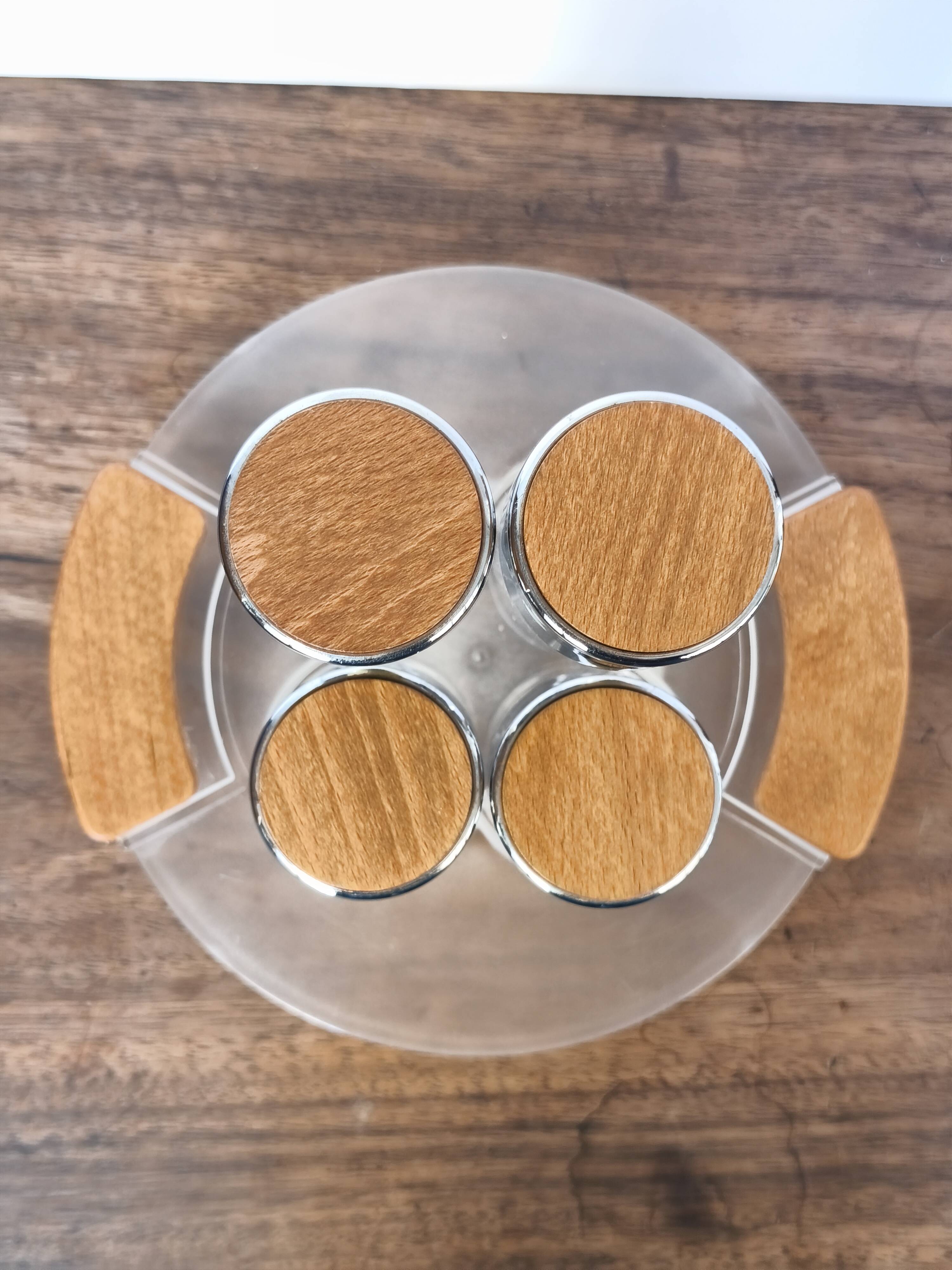 Guzzini Condiment Set