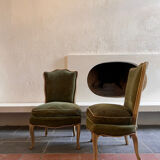 Duo de fauteuils Louis XV