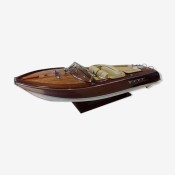 Model wooden boat Riva Aquarama 87 cm