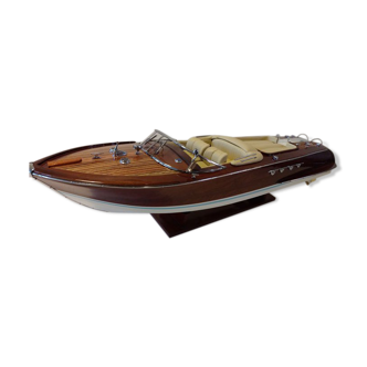 Model wooden boat Riva Aquarama 87 cm