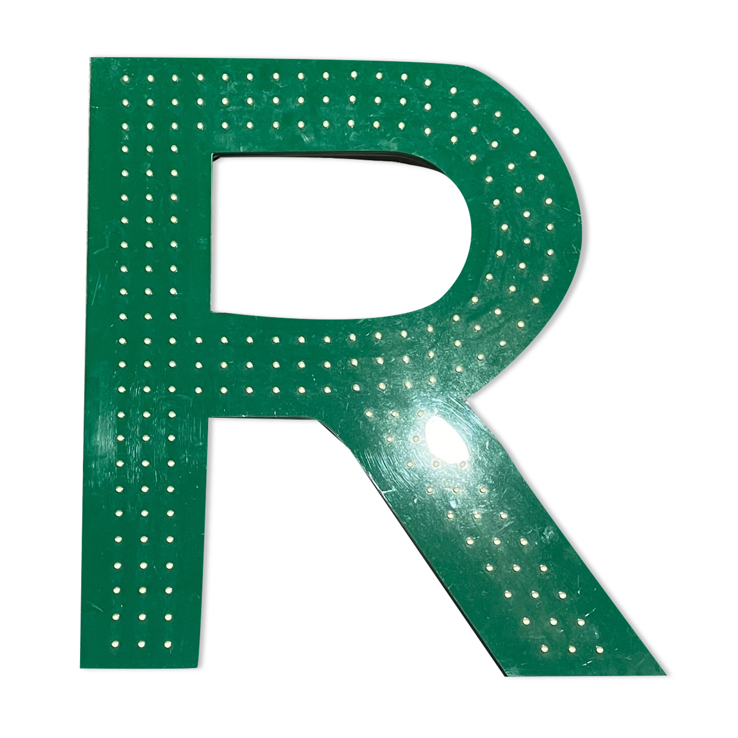 Letter R from "Pharmacy"