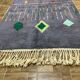 Handmade Berber rug in wool 3 x 2 m