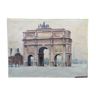 The triumphal arch of the carousel