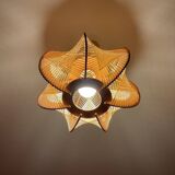 Pendant light, vintage lampshade