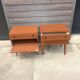 Pair of nightstands vintage of the 1950s