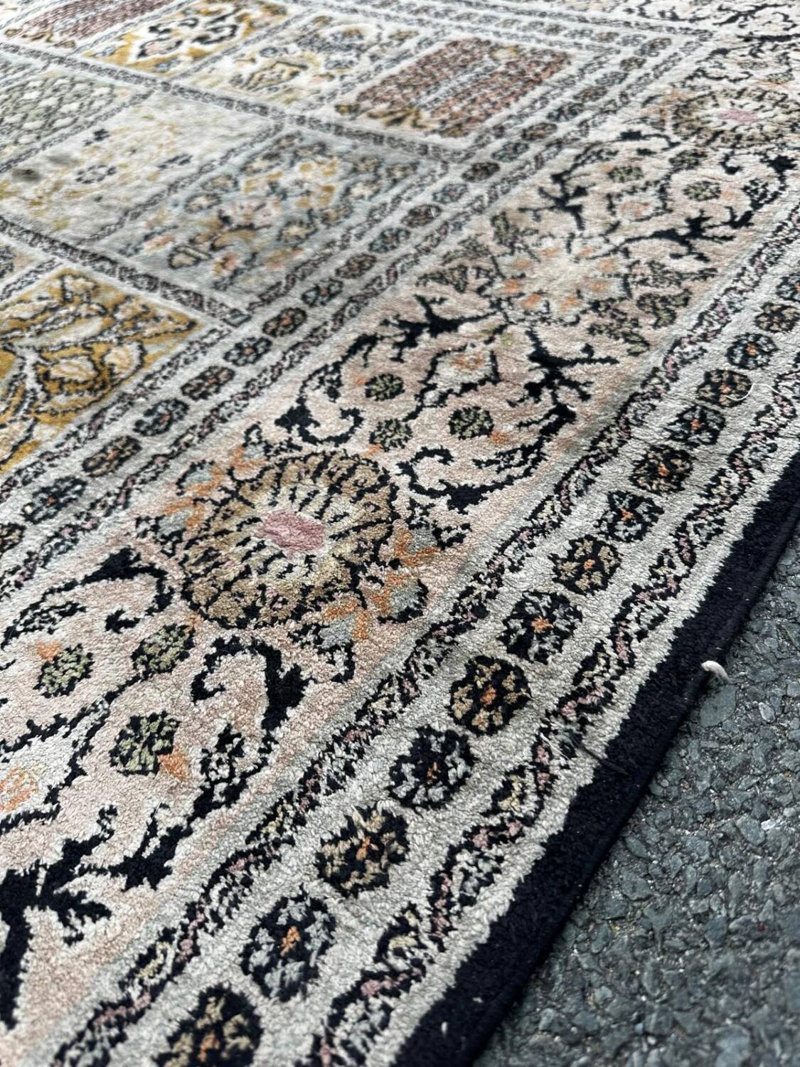 Turkish silk carpet