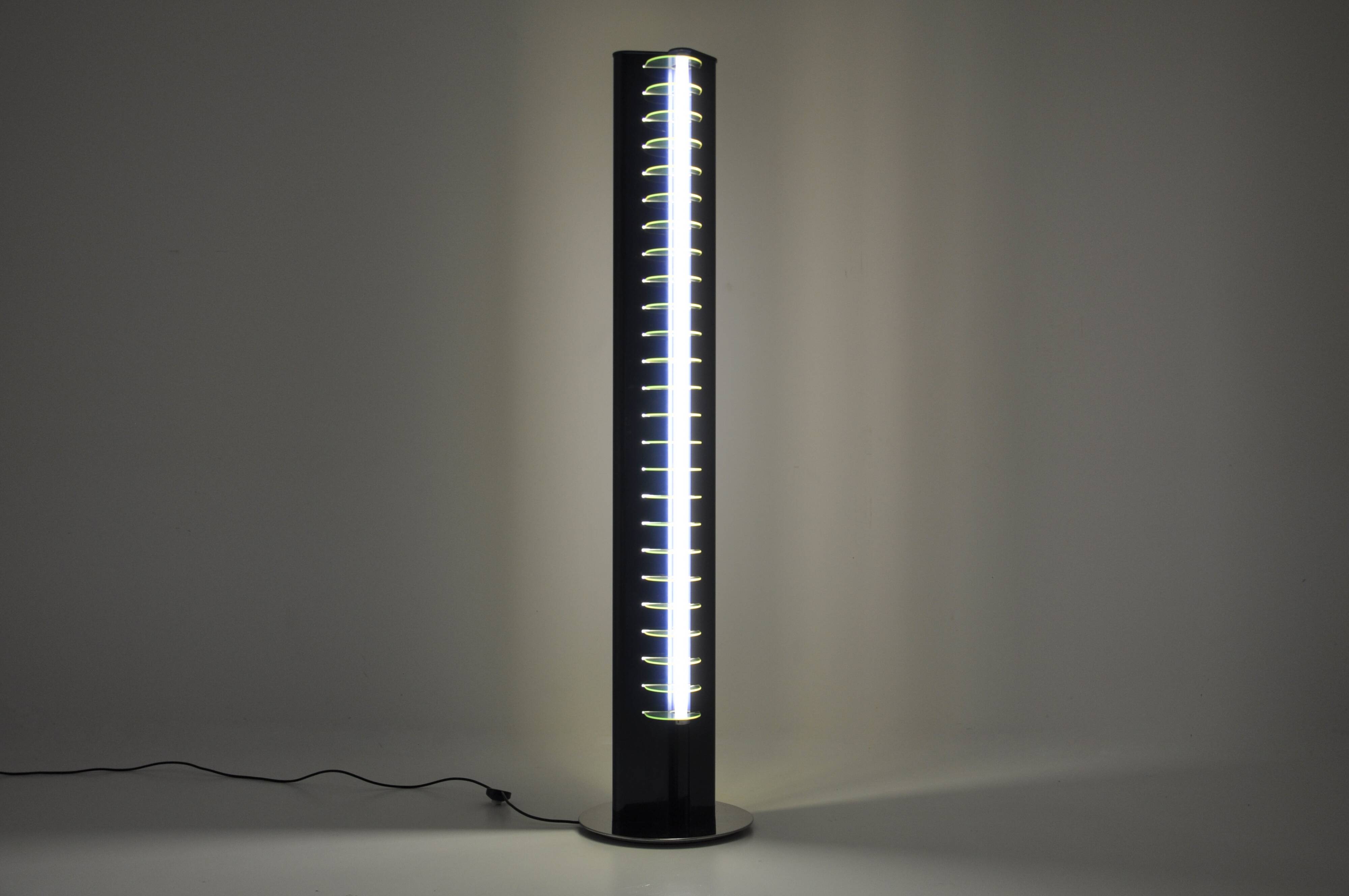 "Amalassunta" floor lamp by Vittorio Gregotti for Bilumen, 1960s
