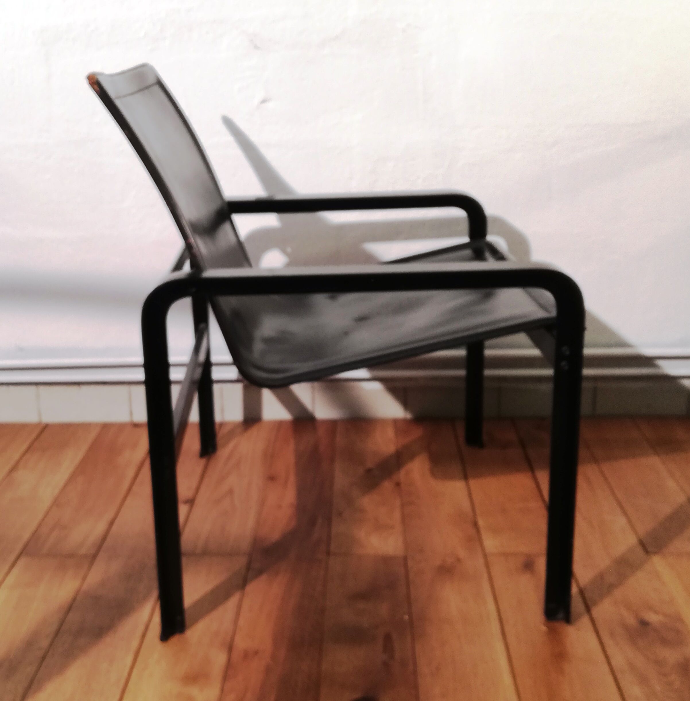 Vintage leather armchair