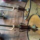 Pair of Lunel thrush model wall light