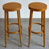 Pair of Baumann high stools 50/60s