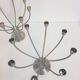 Scandinavian Modern Candleholder in Steel by M. Hagberg for Ikea, 1970s