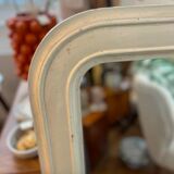 Large white Louis Philippe mirror