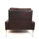 Wilkhahn Series 800 leather chair by Hans Peter Piel