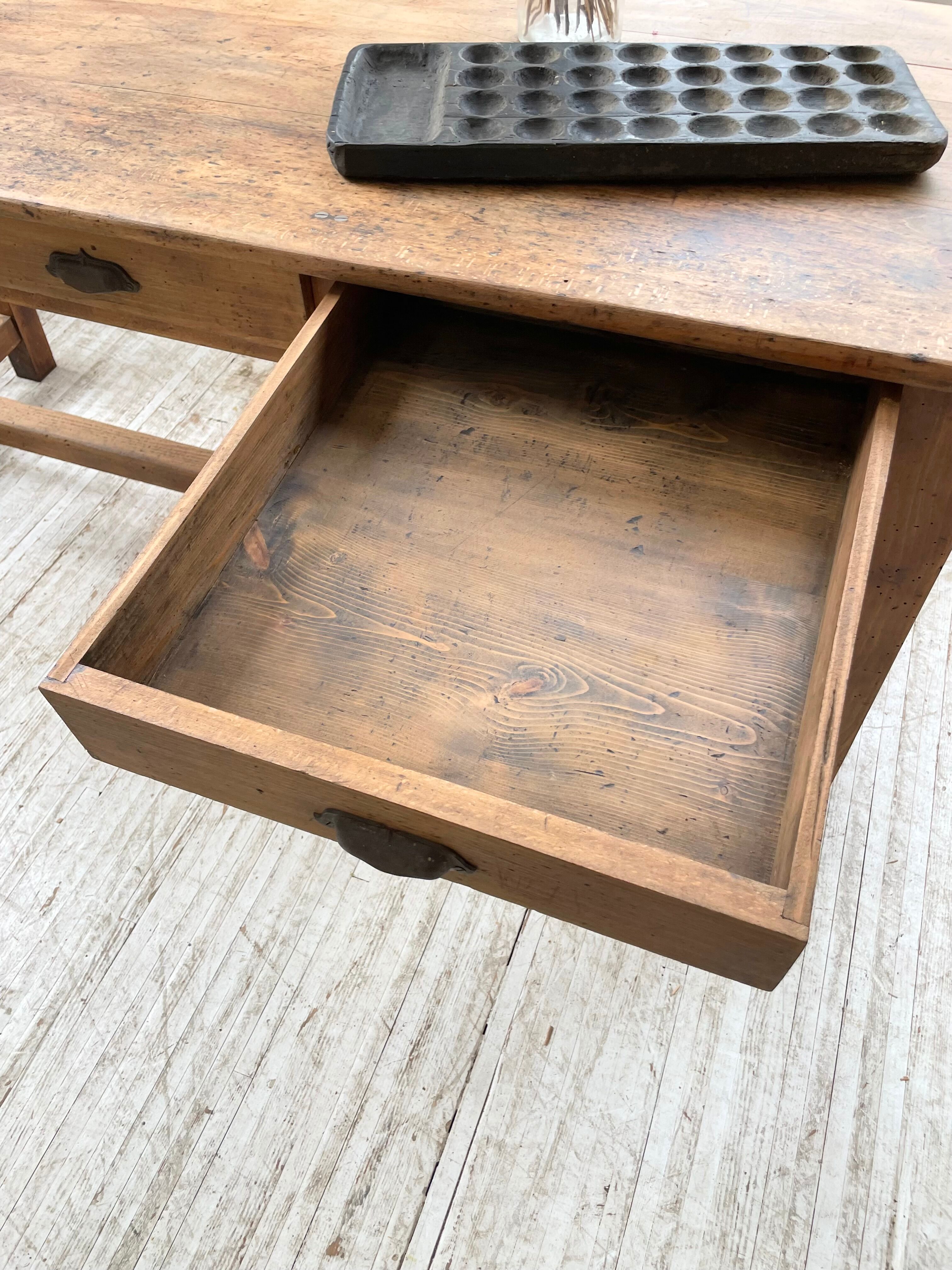 Oak island farmhouse table 2m