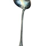 Silver metal cutlery set