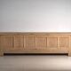 Old carved pine wood buffet – Gansu, around 1900