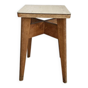 Tabouret scandinave vintage.