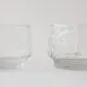 Scandinavian Style Textured Glass Dessert Bowls, 1960's