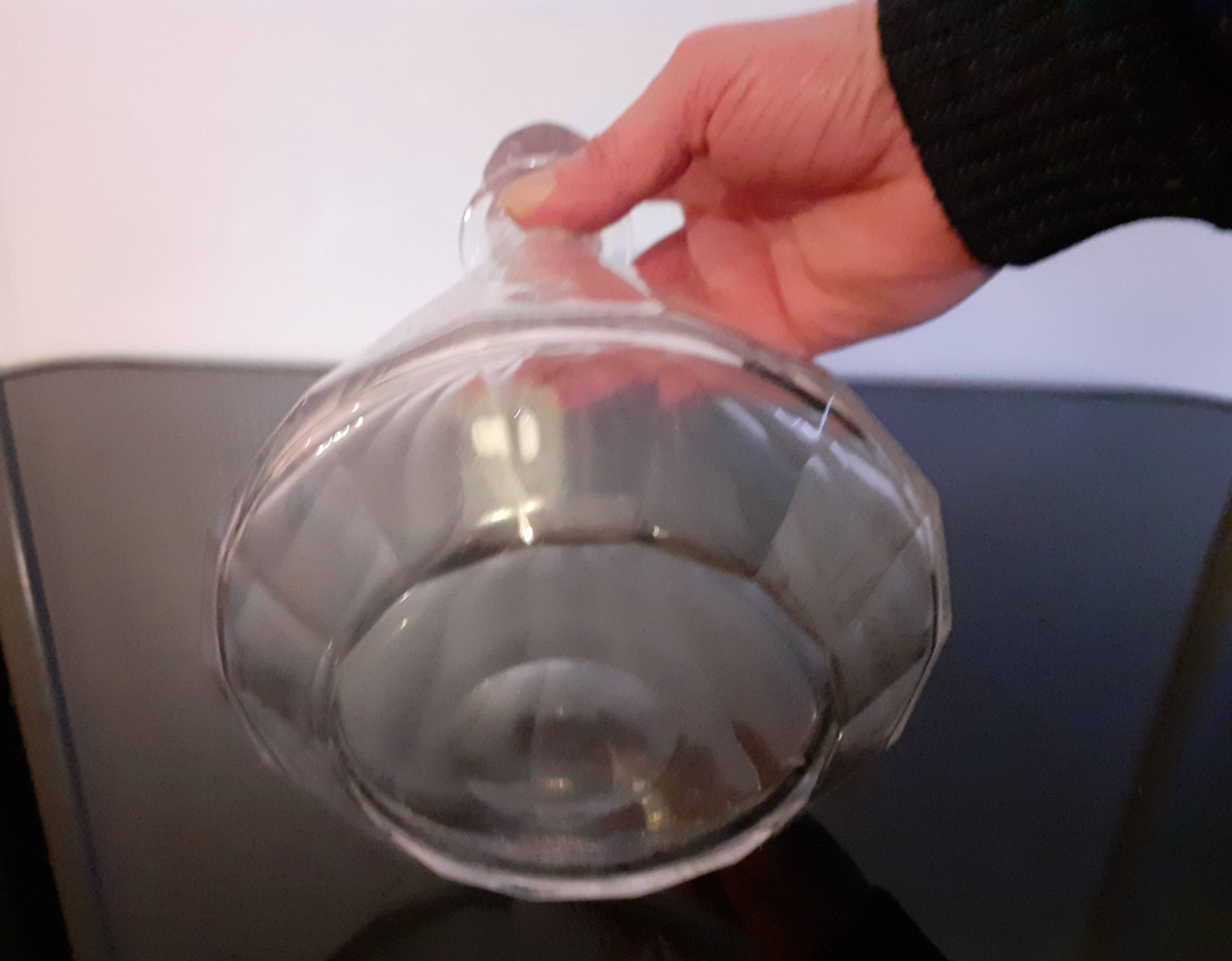 Old glass carafe 1.1 liters