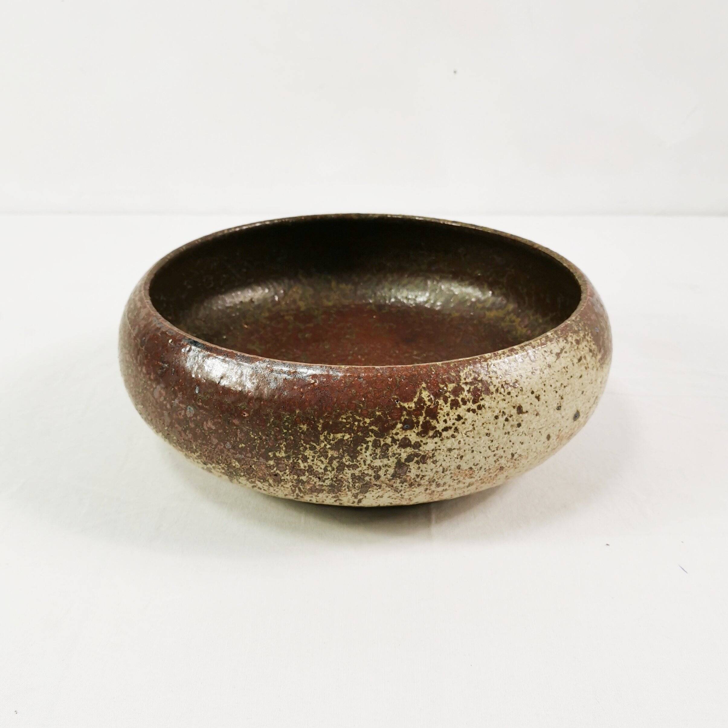 Large Mid Century ceramic bowl, Tromborg, Denmark, 1960s.